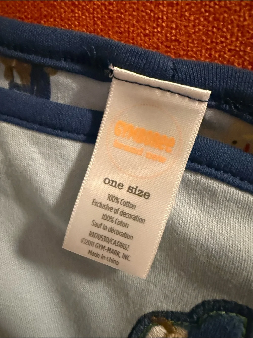 Gymboree baby blanket